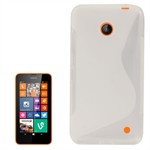 S-Line Silicone Cover - Nokia 630 (Clear)